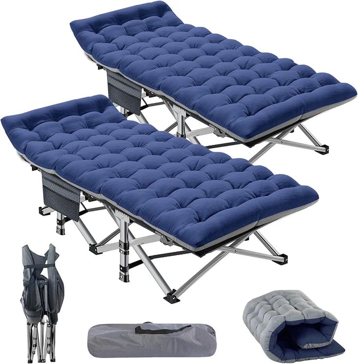 เตียงลมตั้งแคมป์แบบสูง ขาเตียงยกสูง พกพาสะดวก สำหรับกลางแจ้ง